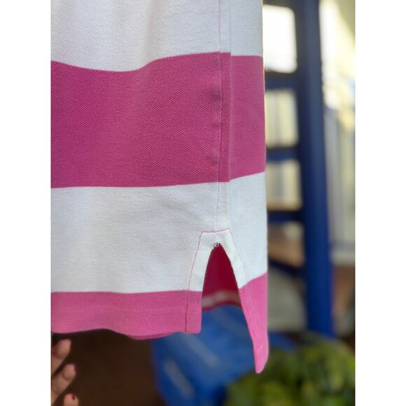 Ralph Lauren Pink/Green Stripe Polo XL  – Kanye Inspired - Picture 3 of 3